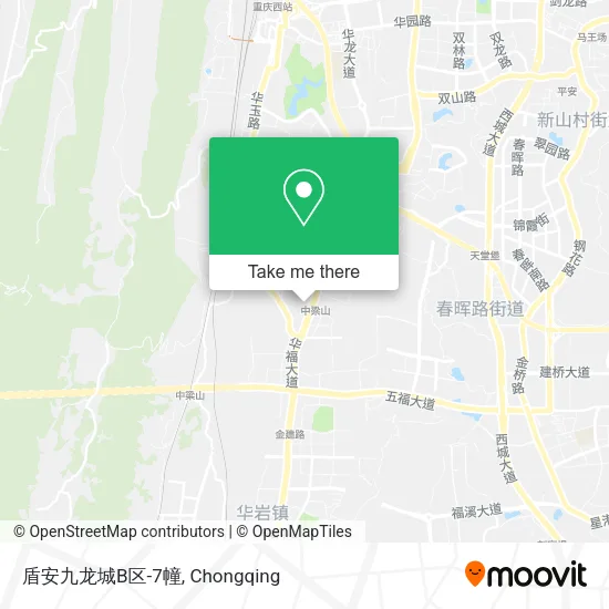 盾安九龙城B区-7幢 map