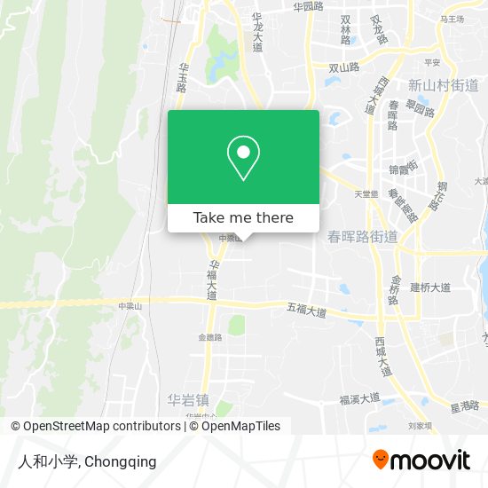 人和小学 map
