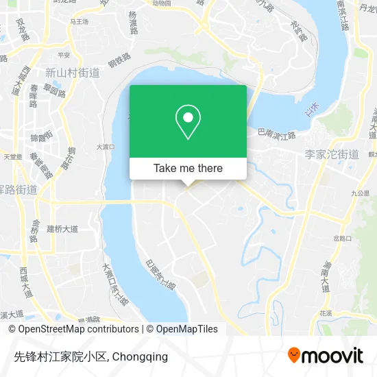 先锋村江家院小区 map