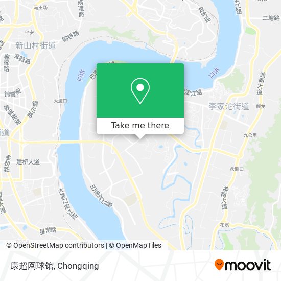 康超网球馆 map