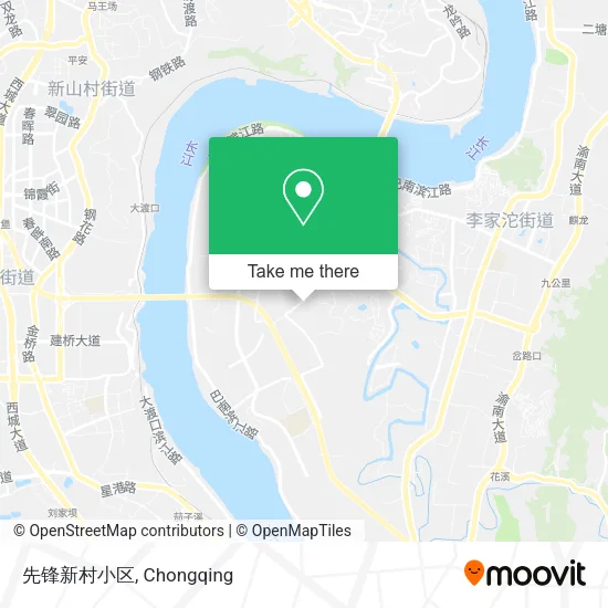 先锋新村小区 map