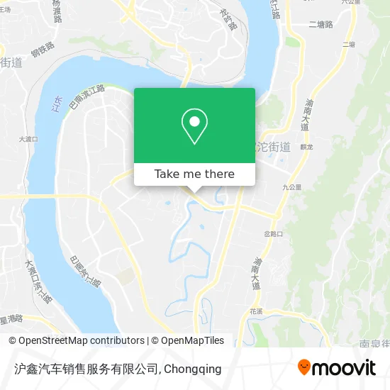 沪鑫汽车销售服务有限公司 map