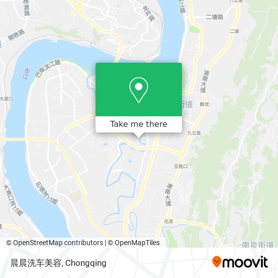 晨晨洗车美容 map