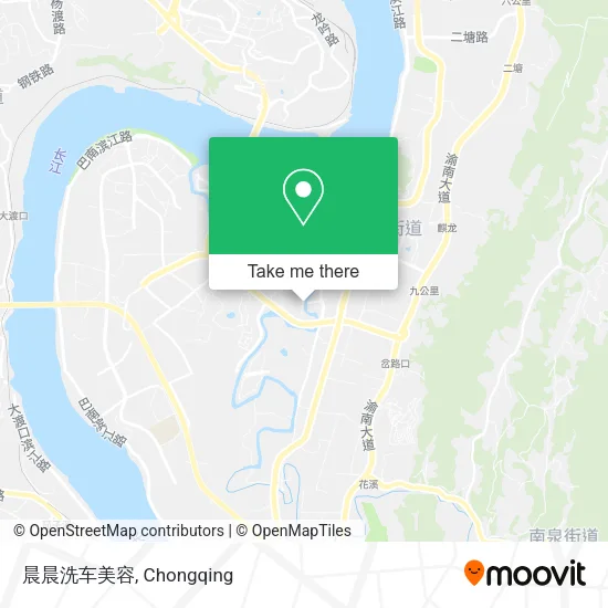 晨晨洗车美容 map