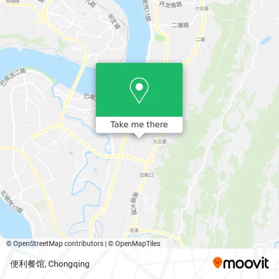 便利餐馆 map