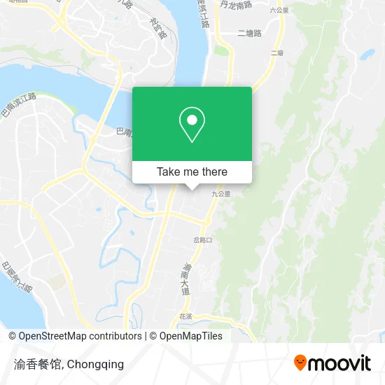 渝香餐馆 map