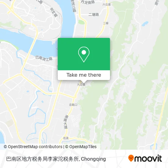 巴南区地方税务局李家沱税务所 map
