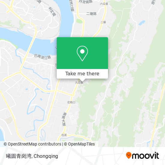 曦圆青岗湾 map