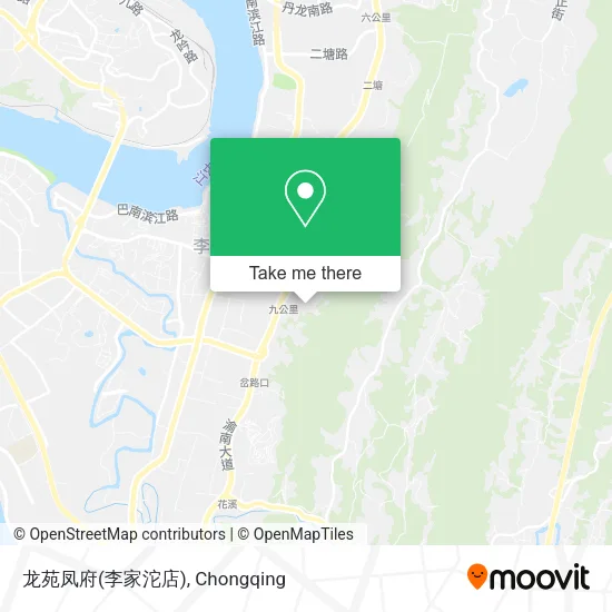 龙苑凤府(李家沱店) map