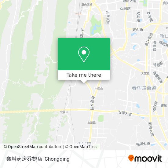 鑫斛药房乔鹤店 map