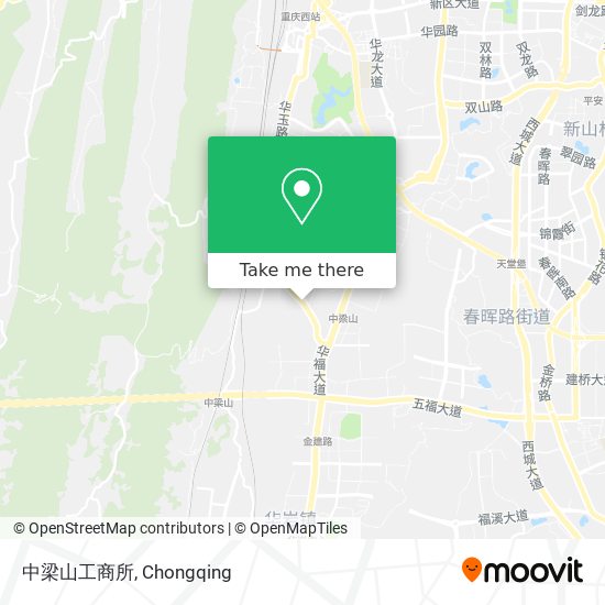 中梁山工商所 map