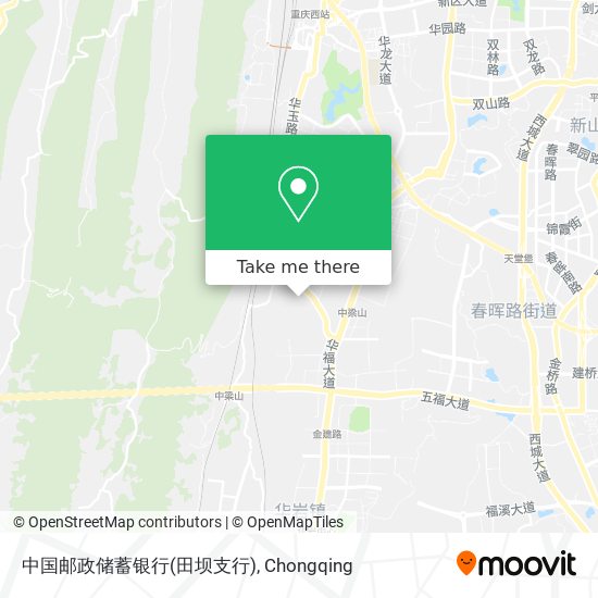 中国邮政储蓄银行(田坝支行) map