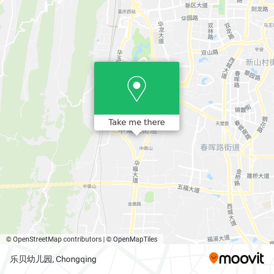 乐贝幼儿园 map