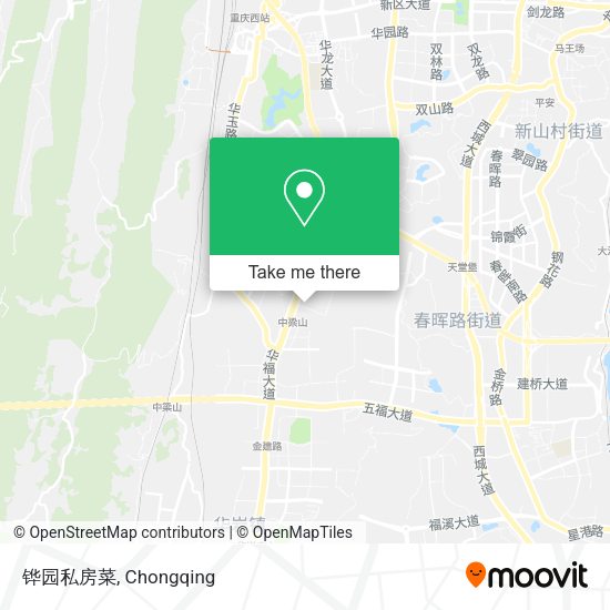 铧园私房菜 map