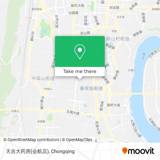 天吉大药房(会航店) map