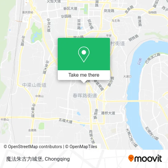 魔法朱古力城堡 map