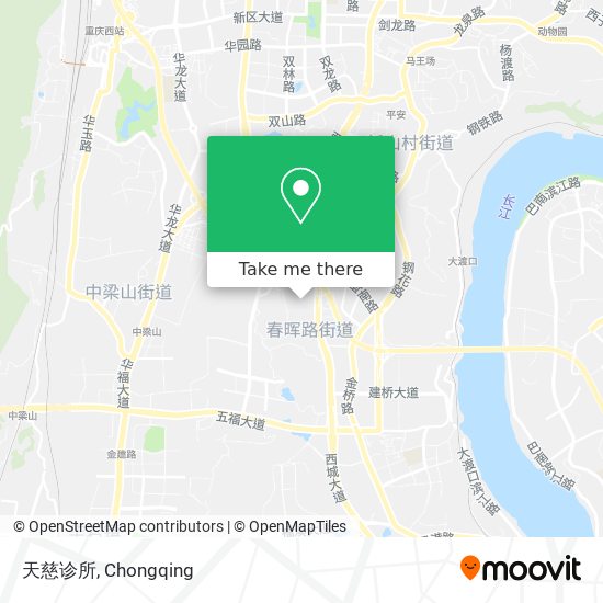 天慈诊所 map