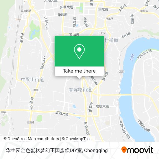华生园金色蛋糕梦幻王国蛋糕DIY室 map