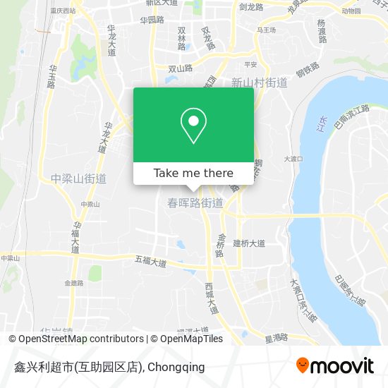 鑫兴利超市(互助园区店) map