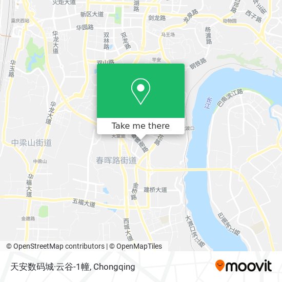 天安数码城·云谷-1幢 map