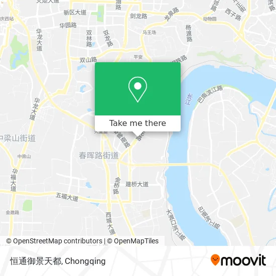 恒通御景天都 map