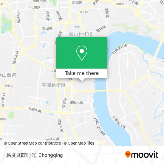 易度庭院时光 map