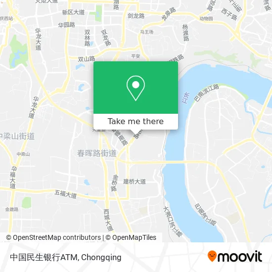 中国民生银行ATM map