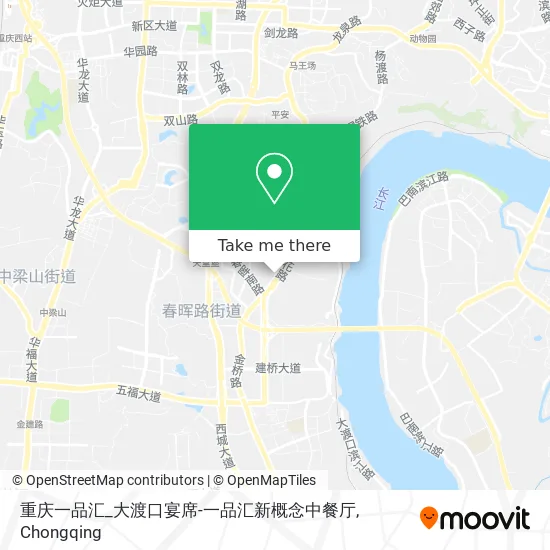 重庆一品汇_大渡口宴席-一品汇新概念中餐厅 map