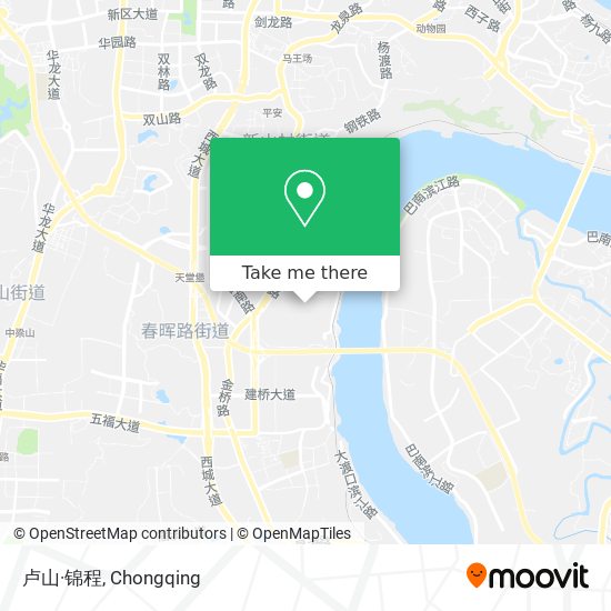 卢山·锦程 map