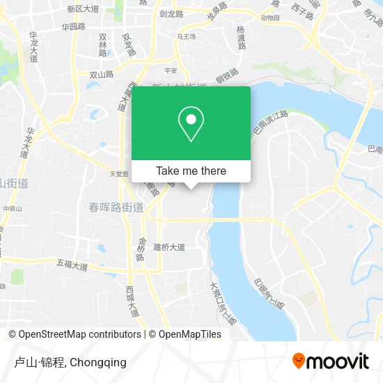 卢山·锦程 map