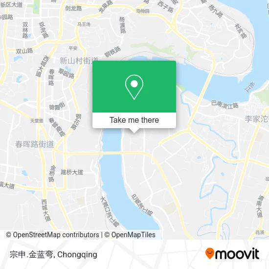 宗申.金蓝弯 map