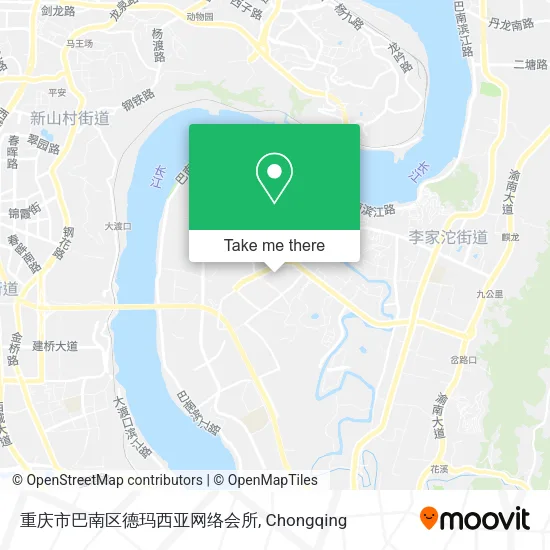 重庆市巴南区德玛西亚网络会所 map