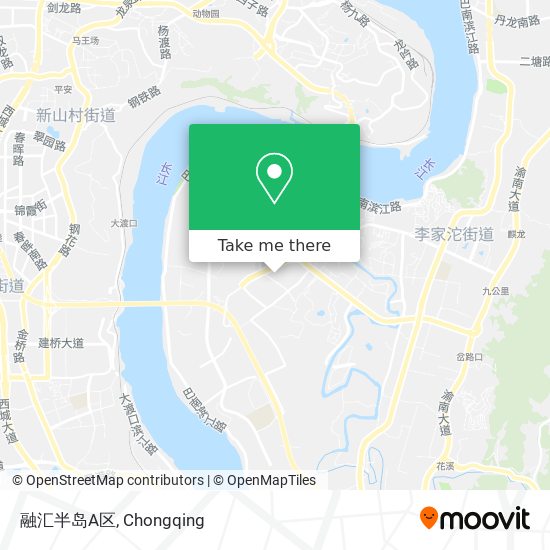 融汇半岛A区 map