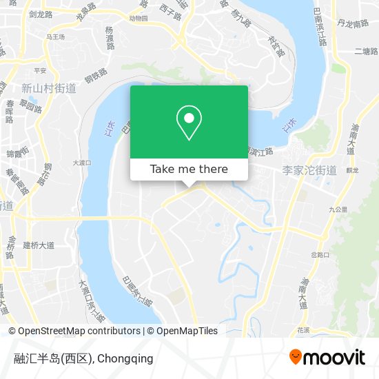 融汇半岛(西区) map