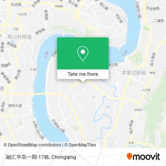 融汇半岛一期-17栋 map