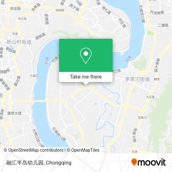 融汇半岛幼儿园 map