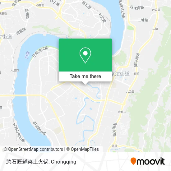 憨石匠鲜菜土火锅 map