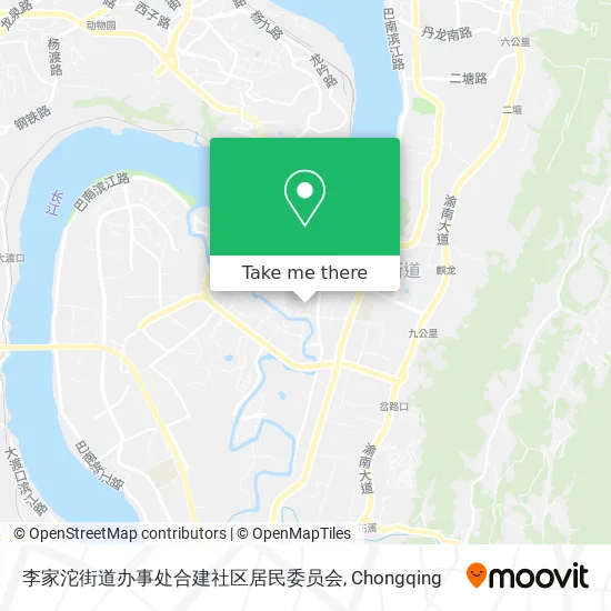 李家沱街道办事处合建社区居民委员会 map