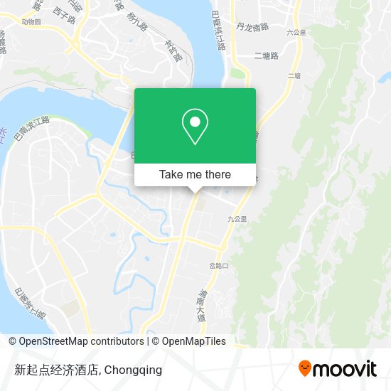 新起点经济酒店 map