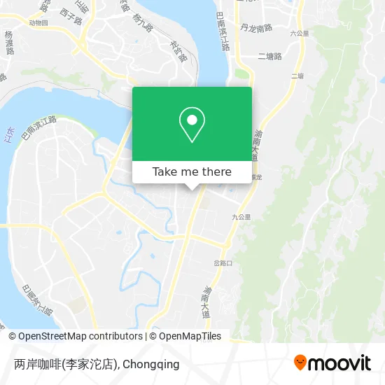 两岸咖啡(李家沱店) map