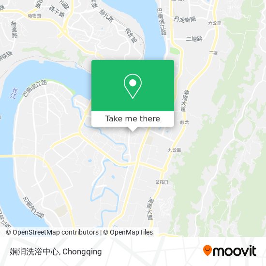 娴润洗浴中心 map