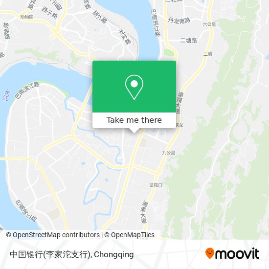 中国银行(李家沱支行) map