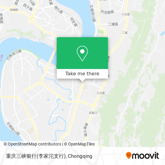 重庆三峡银行(李家沱支行) map