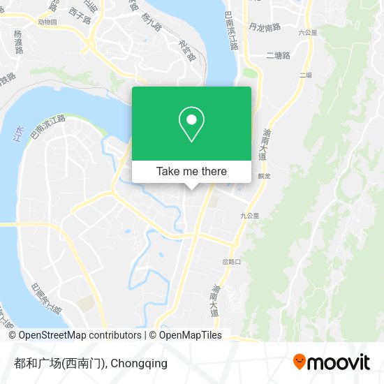 都和广场(西南门) map
