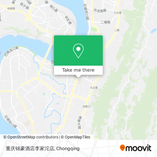 重庆锦豪酒店李家沱店 map