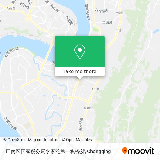 巴南区国家税务局李家沱第一税务所 map