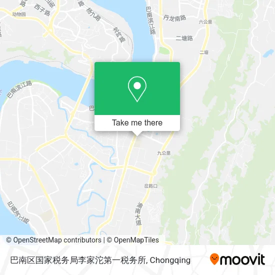 巴南区国家税务局李家沱第一税务所 map