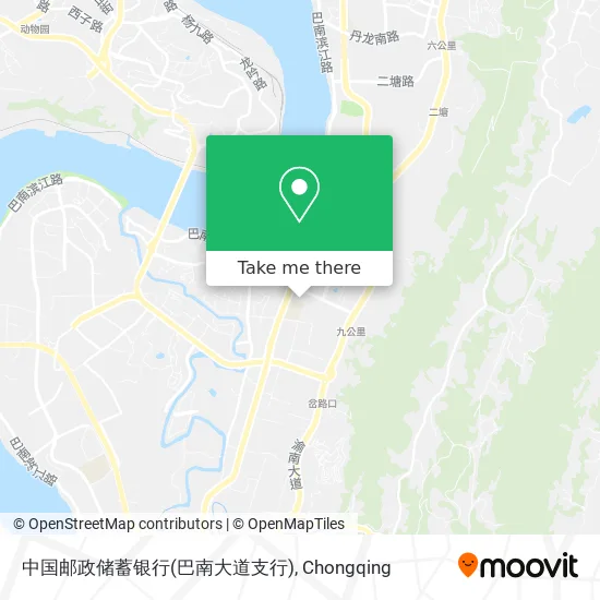 中国邮政储蓄银行(巴南大道支行) map