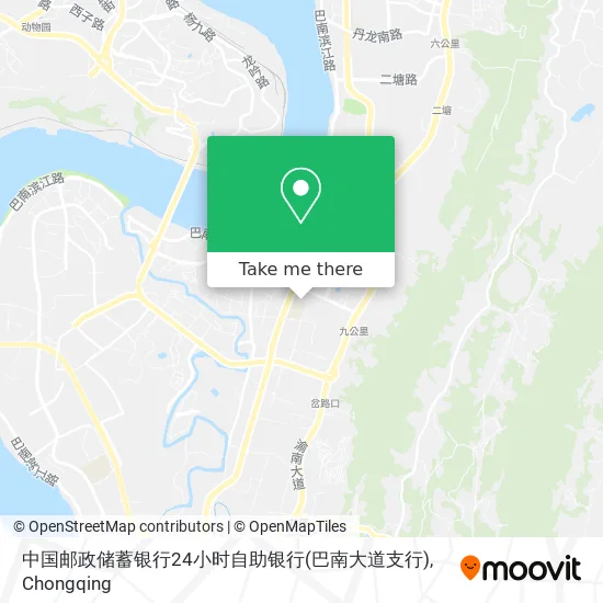 中国邮政储蓄银行24小时自助银行(巴南大道支行) map