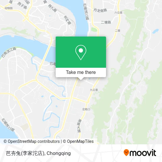 芭夯兔(李家沱店) map